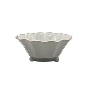 The Royal Standard Ceramic Scalloped White Candy/trinket Dish